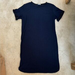 Ekouaer navy blue sleep nightgown